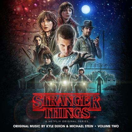 Stranger Things, Kyle Dixon & Michael Stein - OST 2 - Original Series Soundtrack - Ultra Clear Black Salt'N'Peppa Swirl Colored Vinyl (Colored, LP)