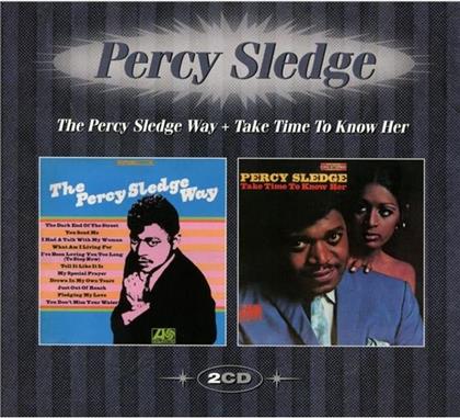 Percy Sledge - Percy Sledge Way & Take Time To Know Her (2 CDs)