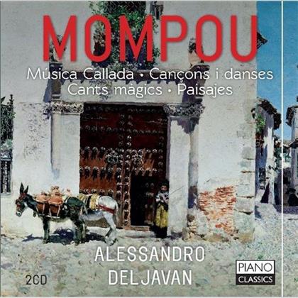 Alessandro Deljavan & Federico Mompou (1893-1987) - Musica Callada - Cancons I Danses, Cants Magics, Paisajes (2 CDs)