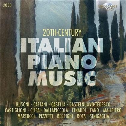 Various Artists - 2 Cds - 20th Century Italian Piano Music (20 CDs)