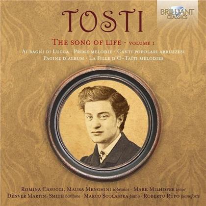 Francesco Paolo Tosti ()1846-1916) - The Song Of Life Volume 1 (5 CDs)