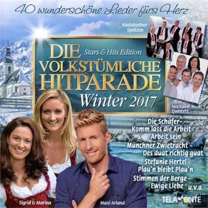 Die Volkstümliche Hitparade Winter 2017 (2 CDs)