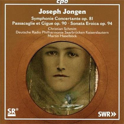 Deutsche Radio Philharmonie Saarbrücken-Kaiserslautern, Joseph Jongen (1873-1953) & Martin Haselböck - Symphonie Concertante Op. 81 (Hybrid SACD)