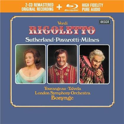 Dame Joan Sutherland, Giuseppe Verdi (1813-1901), Richard Bonynge, Luciano Pavarotti & The London Symphony Orchestra - Rigoletto (2 CD + Blu-ray)