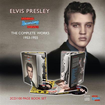 Elvis Presley - Complete Works 1953 - 1955 - 2 CD + 100 Page Book (2 CDs + Buch)