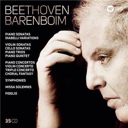 Daniel Barenboim & Ludwig van Beethoven (1770-1827) - Beethoven Barenboim (35 CDs)
