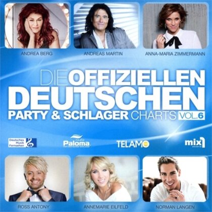 Die Offiziellen Deutschen Party- Und Schlagercharts - Vol. 6 (2 CDs)