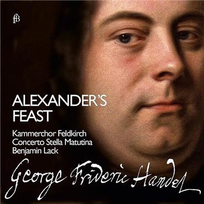Georg Friedrich Händel (1685-1759), Benjamin Lack, Concerto Stella Matutina & Kammerchor Feldkirch - Alexander's Feast (2 CDs)