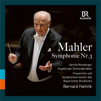 Gustav Mahler (1860-1911), Bernard Haitink & Symphonieorchester des Bayerischen Rundfunks - Symphonie Nr.3 (München 2016) (2 CDs)