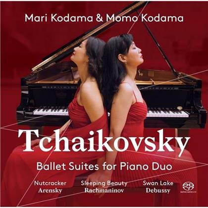 Mari Kodama, Momo Kodama & Peter Iljitsch Tschaikowsky (1840-1893) - Ballet Suites For Piano Duo (SACD)