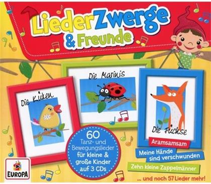 Liederzwerge Und Freunde (3 CD)