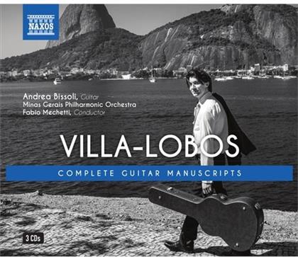 Bissoli Andrea & Heitor Villa-Lobos (1887-1959) - Complete Guitar Manuscripts (3 CDs)