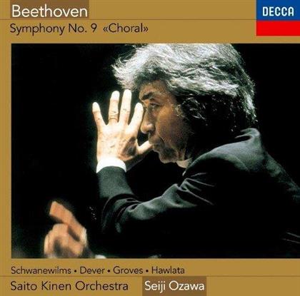 Seiji Ozawa, Saito Kinen Orchestra & Ludwig van Beethoven (1770-1827) - Symphony No. 9 "Choral" (Japan Edition, SACD)