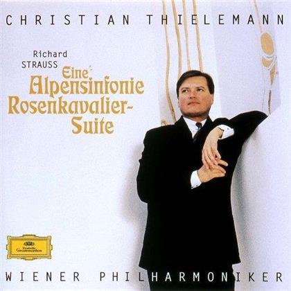 Christian Thielemann, Wiener Philharmoniker & Richard Strauss (1864-1949) - Eine Alpensinfonie & Rosenkavalier (Japan Edition, SACD)