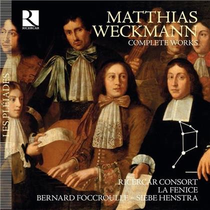 Ricercar Consort, Matthias Weckmann (1616-1674), Jean Tubery & Greta de Reyghere - Complete Works (5 CDs)