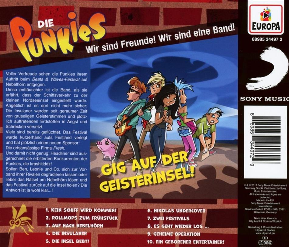 003/Gig Auf Der Geisterinsel von Die Punkies - CeDe.ch