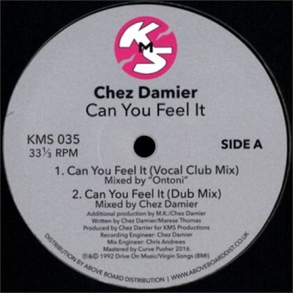 Chez Damier - Can You Feel It (12" Maxi)