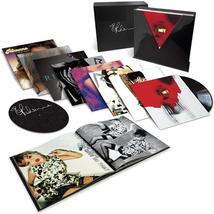 Rihanna - Studioalben Vinyl Box - & Slipmat (15 LPs + Buch)