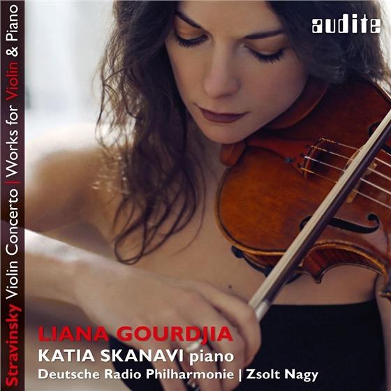 Liana Gourdjia, Katia Skanavi & Igor Strawinsky (1882-1971) - Works For Violin