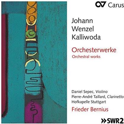 Johann Wenzel Kalliwoda (1801-1866), Frieder Bernius, Pierre-Andre Taillard, Daniel Sepec & Hofkapelle Stuttgart - Orchesterwerke