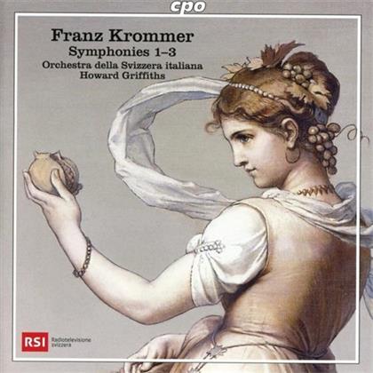 Krommer, Howard Griffiths & Orchestra Della Svizzera Italiana - Symphonies No.1-3