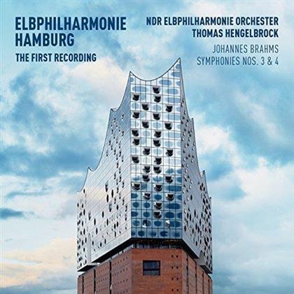 Thomas Hengelbrock, Johannes Brahms (1833-1897) & NDR Elbphilharmonie Orchester - Sinfonien Nr. 3 & 4 (Édition Deluxe, CD + DVD)