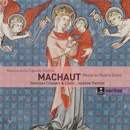 Taverner Consort, Andrew Parrott & Guillaume de Machaut (1300?-1377) - Messe De Notre-Dame/Musica Della Capella Sistina (2 CD)