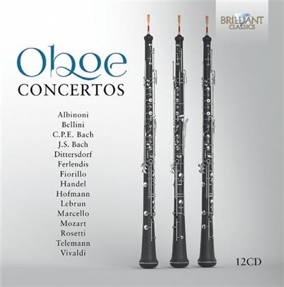 Tomaso Albinoni (1671-1751) & Carl Philipp Emanuel Bach (1714-1788) - Oboe Concertos (12 CDs)