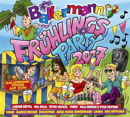 Ballermann Frühlingsparty 2017 (3 CDs)