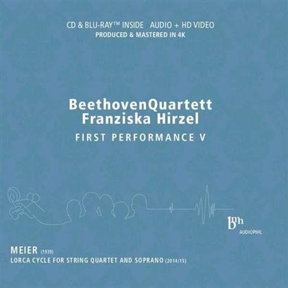 Jost Meier, Franziska Hirzel & Beethoven Quartet - Lorca Zyklus für Sopran & Streichquartett
