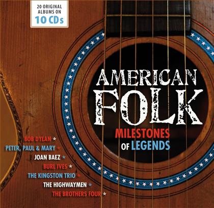 American Folk - Milestones Of Legends - Various (10 CDs)