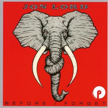 Jon Lord - Before I Forget: Expanded Version - Expanded Version