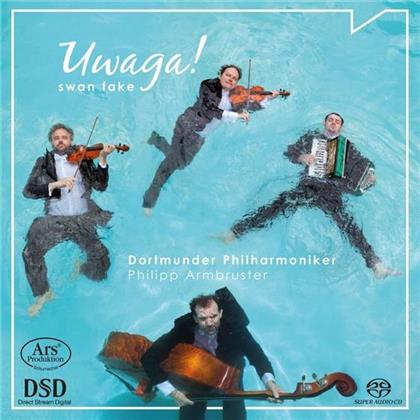 Uwaga!, Edvard Grieg (1843-1907), Sir Edward Elgar (1857-1934), Johann Sebastian Bach (1685-1750) & Gustav Mahler (1860-1911) - Swan Fake (SACD)