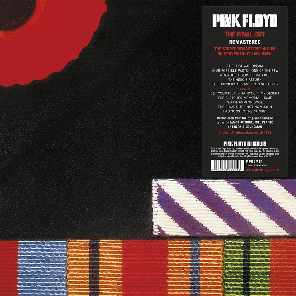 Pink Floyd - Final Cut - Gatefold/2017 Remaster (LP)