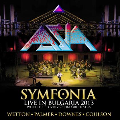 Asia - Symfonia - Live In Bulgaria - Limited Gatefold - Blue/Yellow Transparent Vinyl (Colored, 2 LPs)