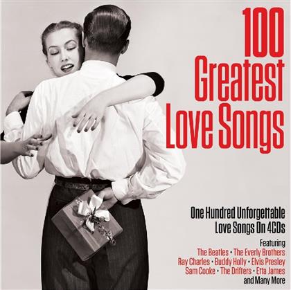 100 Greatest Love Songs - Various - Not Now Records (4 CDs)