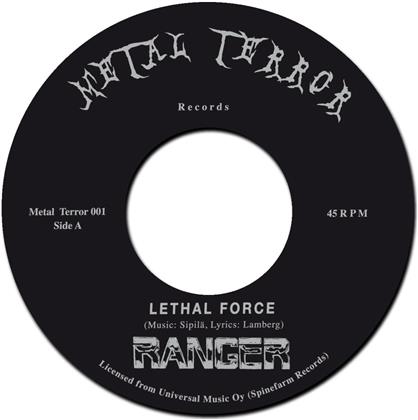 Ranger - Lethal Force / Night Slasher - 7 Inch (7" Single)