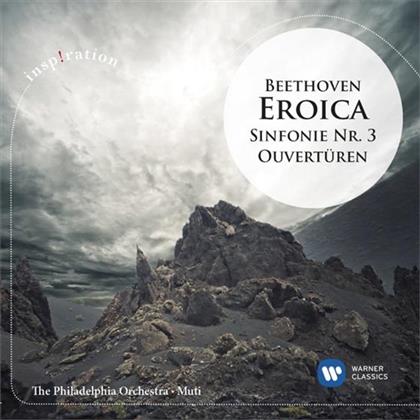 Ludwig van Beethoven (1770-1827), Riccardo Muti & Philadelphia Orchestra - Eroica-Sinfonie Nr.3 / Ouvertüren