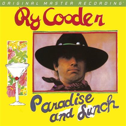 Ry Cooder - Paradise & Lunch - Mobile Fidelity (LP)