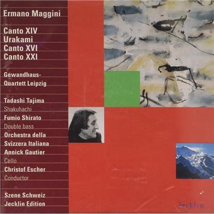 Gewandhaus-Quartett Leipzig & Ermano Maggini - Canto XIV - Urakami - Canto XVI - Canto XXI