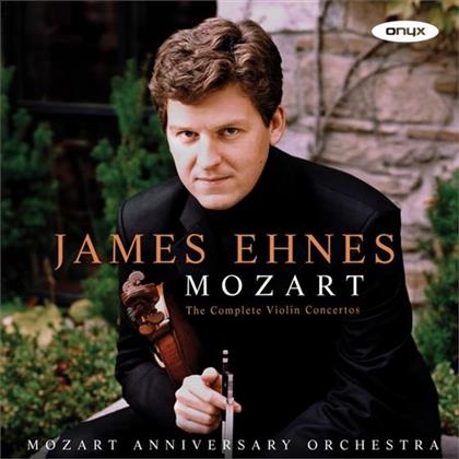 Wolfgang Amadeus Mozart (1756-1791), James Ehnes & Mozart Anniversary Orchestra - Complete Violin Concertos (2 CDs)