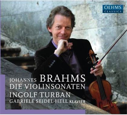 Johannes Brahms (1833-1897), Ingolf Turban & Gabriele Seidel-Hell - Violinsonaten