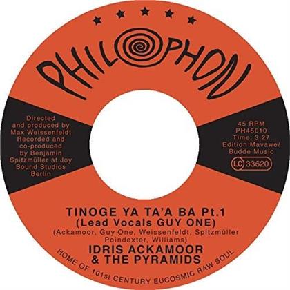 Idris Ackamoor & The Pyramids - Tinoge Ya Ta'a Ba, Pt.1&2 (Ft. Guy One) - 7 Inch (7" Single)