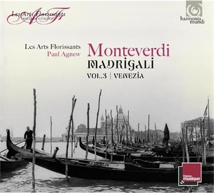 Paul Agnew, Les Arts Florissants & Claudio Monteverdi (1567-1643) - Madrigali Vol.3: Venezia