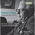 Jones Daniel (1912-1993), Bryden Thomson & BBC Welsh Symphony Orchestra - Symphonies Nr. 1 & 10