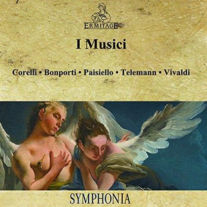 I Musici, Corelli, Francesco Antonio Bonporti (1672-1749), Giovanni Paisiello (1740-1816), … - Corelli - Bonporti - Paisiello - Telemann - Vivaldi
