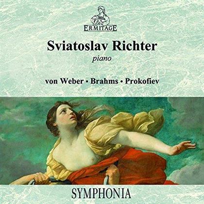 Carl Maria von Weber (1786-1826), Johannes Brahms (1833-1897), Serge Prokofieff (1891-1953) & Sviatoslav Richter - von Weber - Brahms - Prokofiev