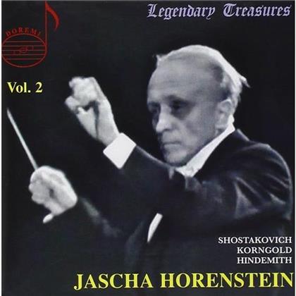 Erich Wolfgang Korngold (1897-1957), Dimitri Schostakowitsch (1906-1975), Paul Hindemith (1895-1963) & Jascha Horenstein - Prelude and Carnival from Violanta, Symphony No. 1, Symphony: Mathis der Maler - Legendary Treasures - Jascha Horenstein Vol.2