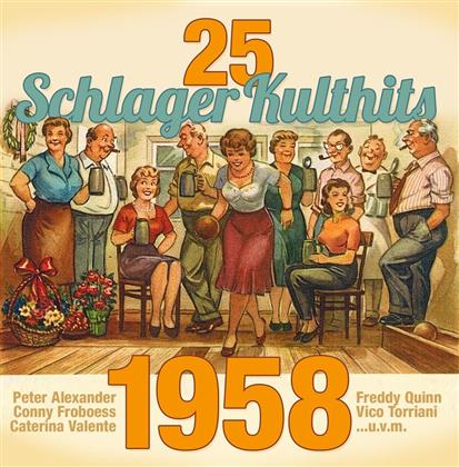 25 Schlager Kulthits - Various - 1958