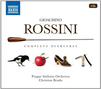 Christian Benda & Gioachino Rossini (1792-1868) - Complete Overtures (4 CDs)